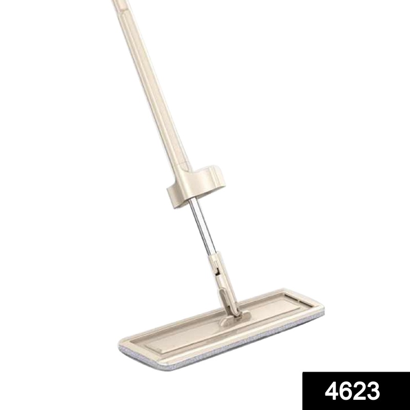 4623  360 Flexible Head Mop Hands-Free Microfiber Flat Spin Mop