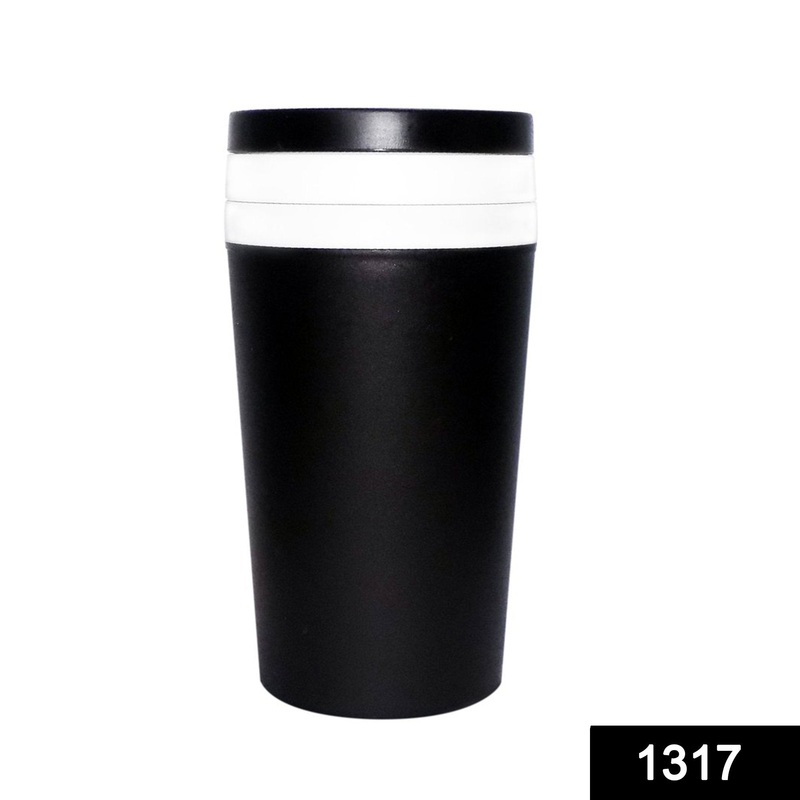 1317 2 in 1 Shaker Sipper Glass with Detachable Storage Container (300Ml)