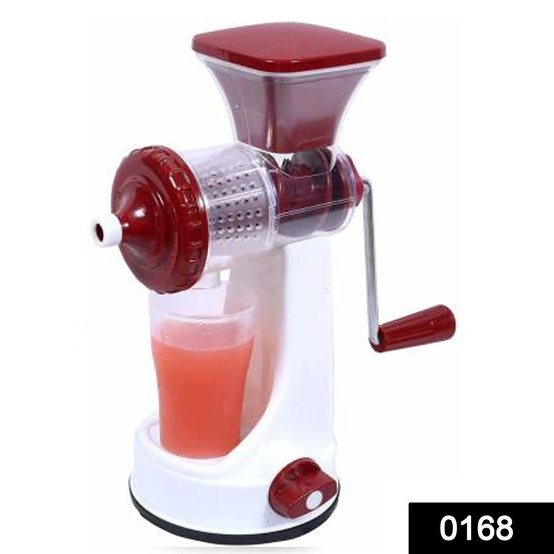168 Manual Fruit Vegetable Juicer with Juice Cup and Waste Collector
