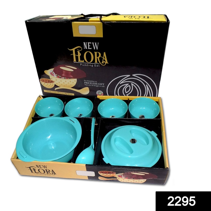 2295 Crystal Multipurpose Serving Bowl Set (Set of 7pcs)