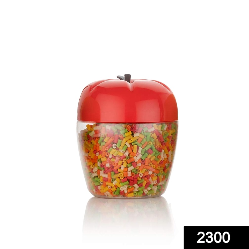 2300 Jar/Container with Apple Shape for Kitchen Storage (250Ml)