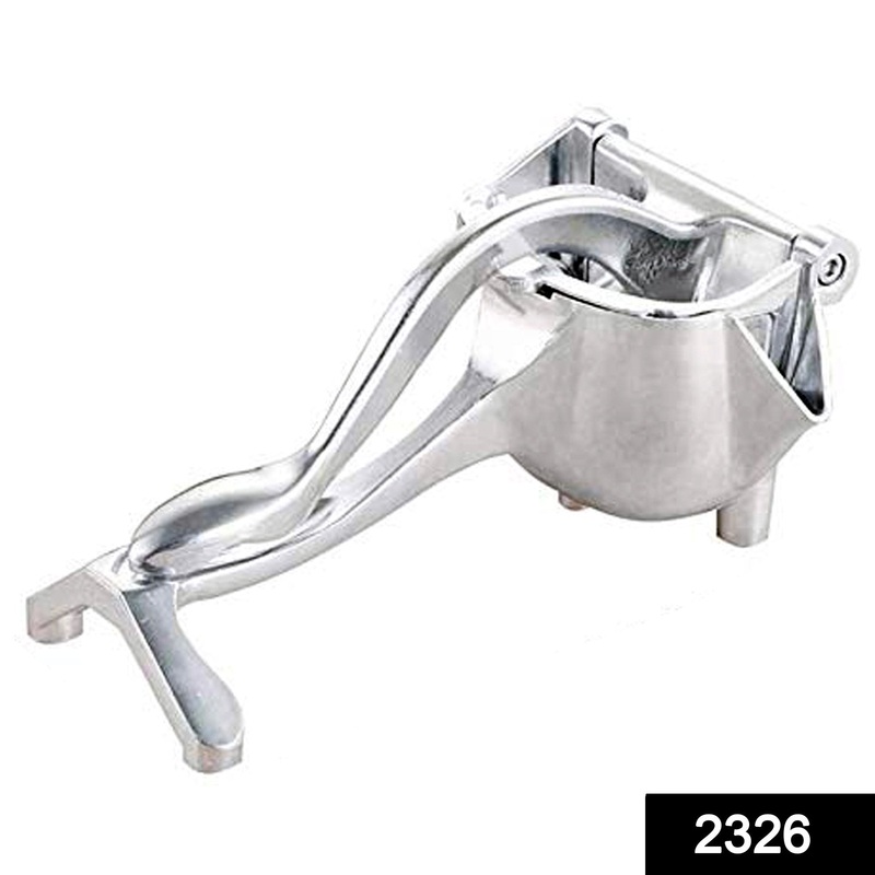 2326 Manual Aluminium Fruit Press Juicer Alloy Fruit Hand Squeezer Heavy Duty