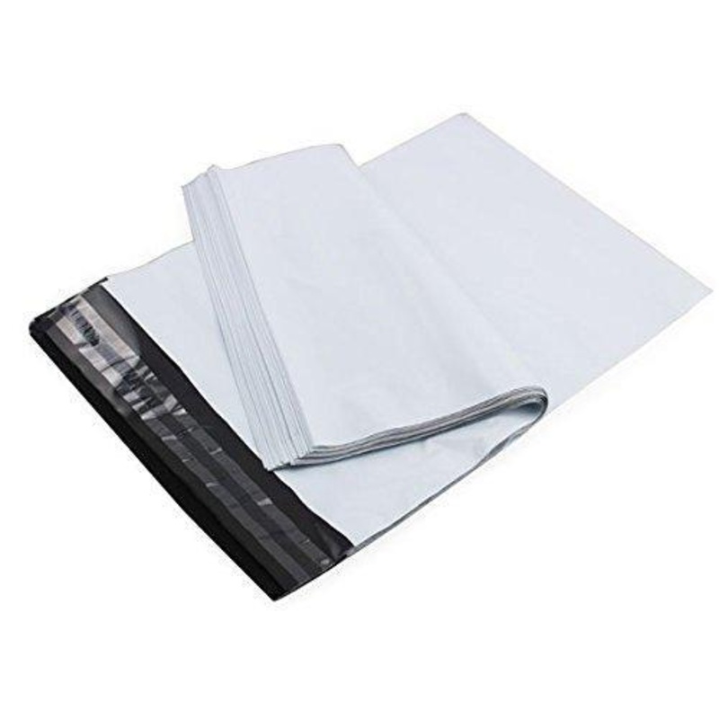 0932 Plain Polybags Pouches for Shipping Packing (100 Packs)