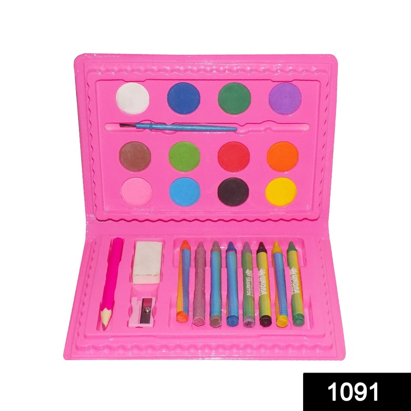 1091 Art Colour Kit Colours Box, (24 Pieces)