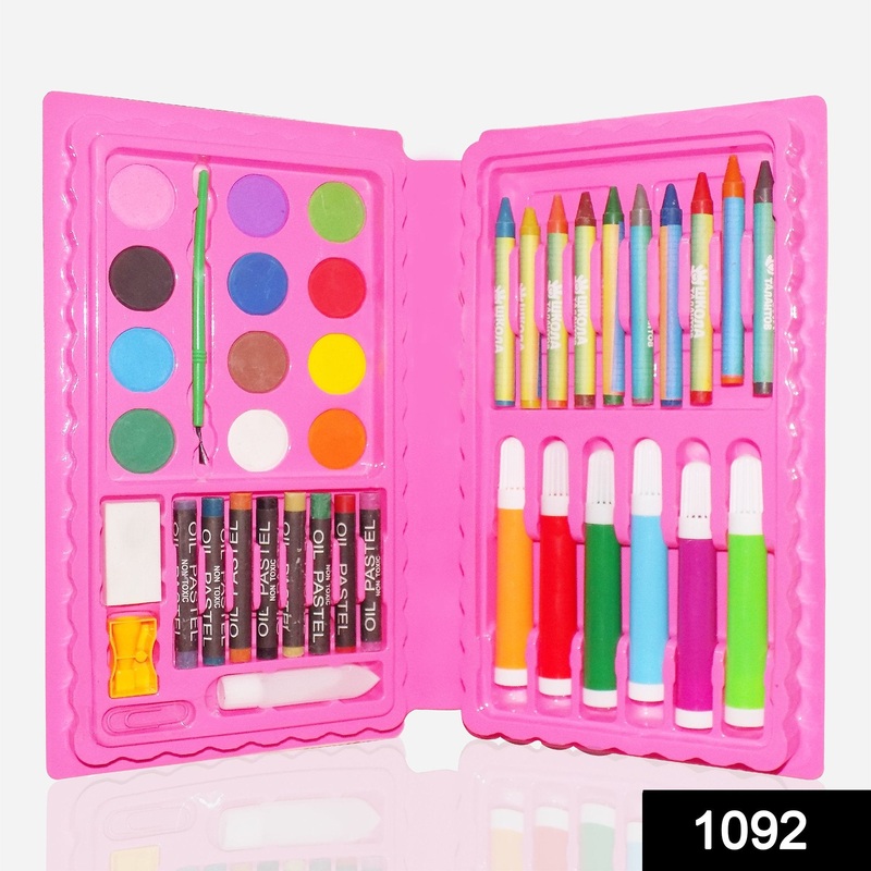 1092 Art and Craft Color Kit (Crayons, Water Color, Sketch Pens) – 42 Pcs