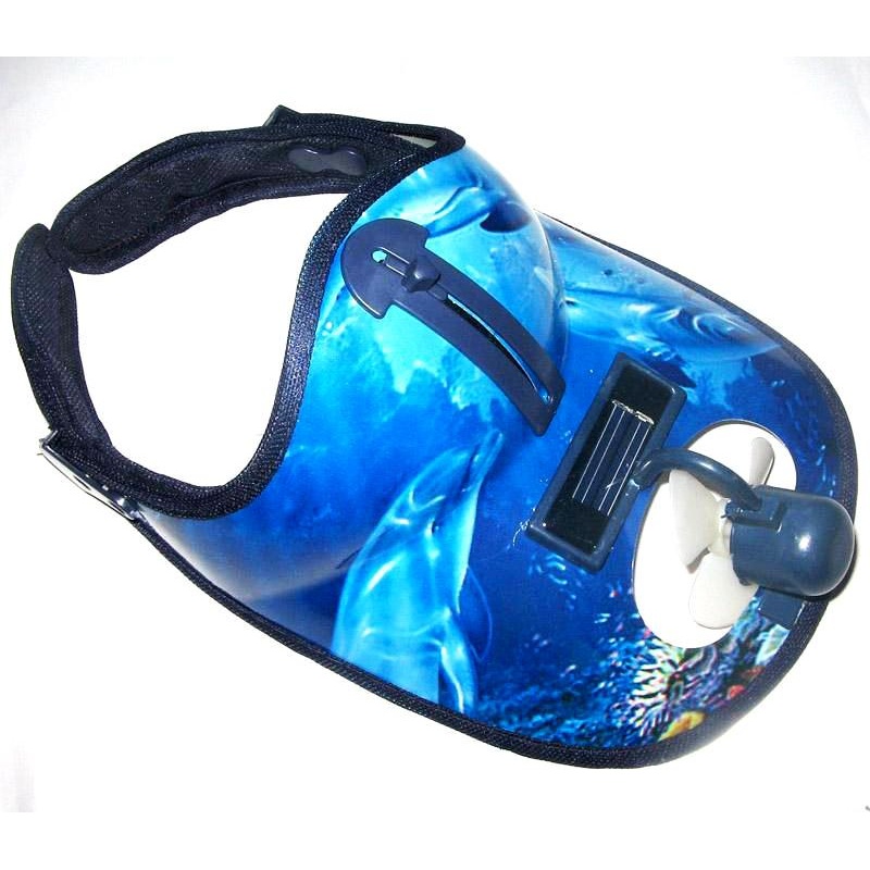 1132 Multifunctional Hat with Sun Glass & Cooling Fan for Adults and Kids