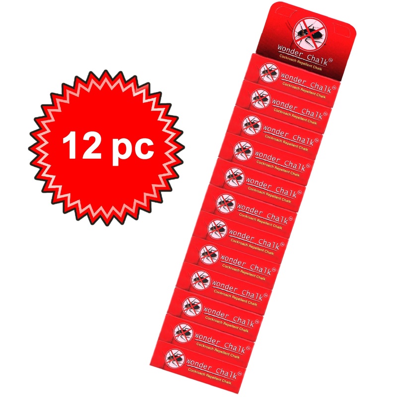 1315 Cockroaches Repellent Chalk Keep Cockroach Away (Pack of 12)