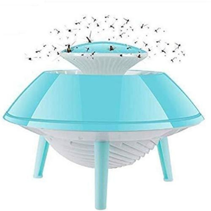 1322 Electric Mosquito Killer LED Lamp Light Bug Dispeller with Suction Fan