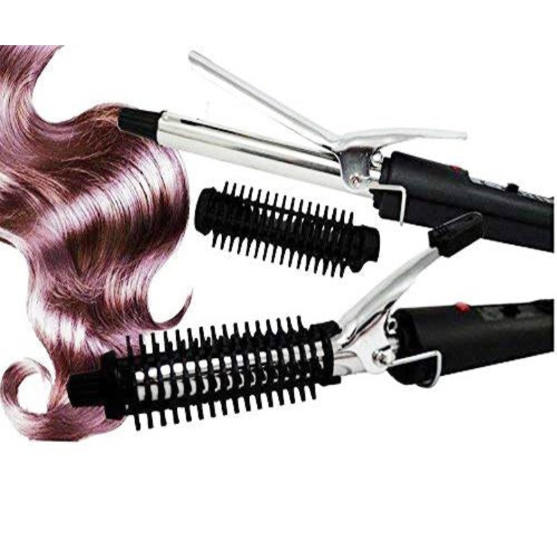 1343 Hair Curling Iron Rod for Women (black)