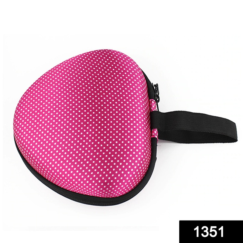 1351 Heart Shape Women’s Underwear Case Travel Portable Storage Bag Box