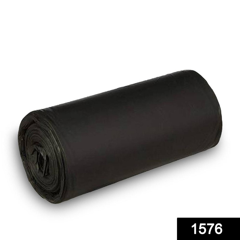 1576 Garbage Bags Large Size Black Colour (30 x 50)