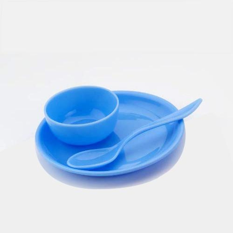 2184 Multipurpose Snack Set 3 pcs – Spoon, Bowl and Dish