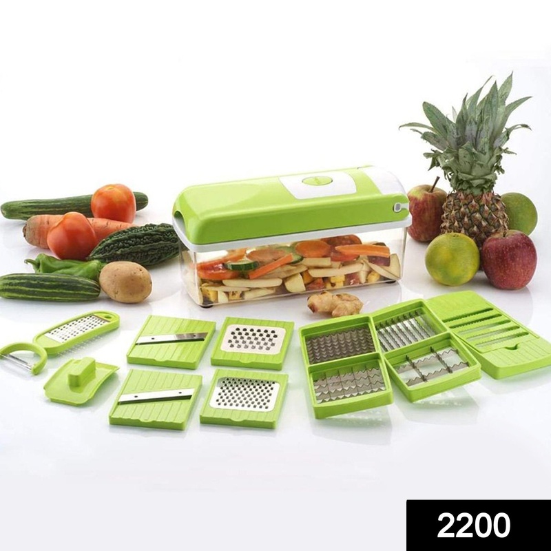 2200 Mini Multipurpose Vegetable and Fruit Chopper Cutter Grater Slicer