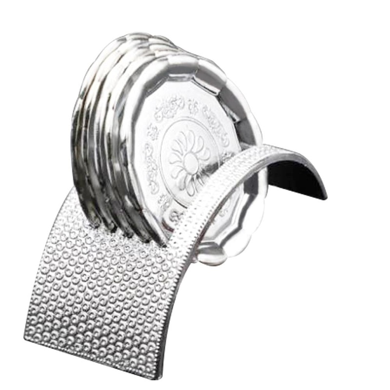 2212 Round Self Designed Table Tea Coaster Set – 5 Pcs