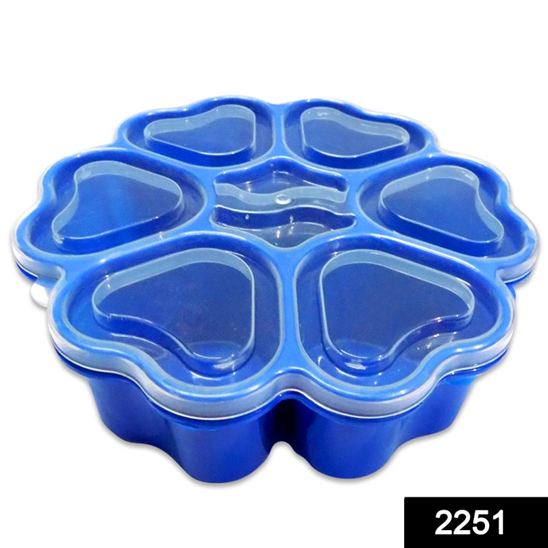 2251 Heart Shape Multipurpose Masala/Spice Box Container