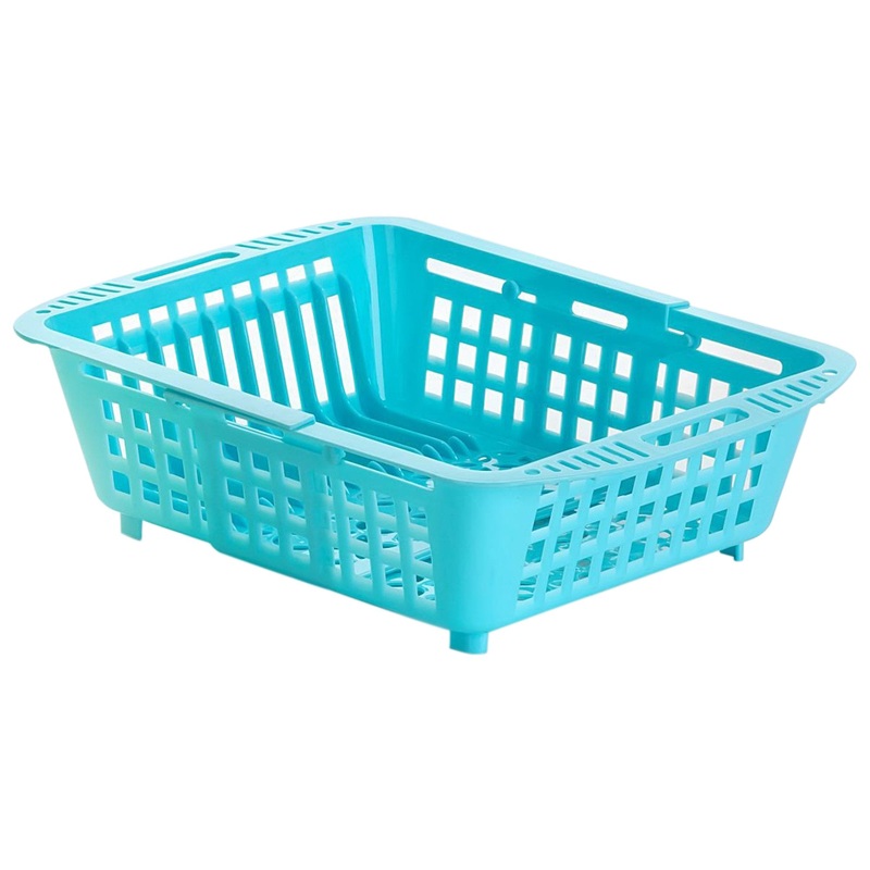 2263 Plastic Adjustable Over Sink Dish Drainer (Multi coloured)