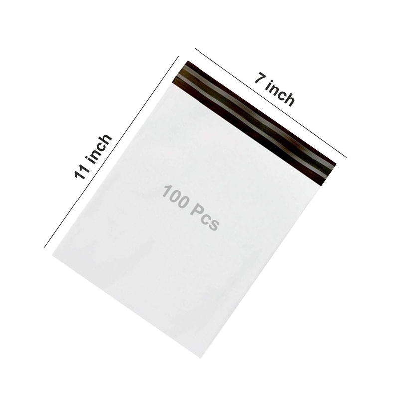 0931  POD pouch Secure Tamper Proof Courier Bags,100 pcs (7 x 11 Inch)