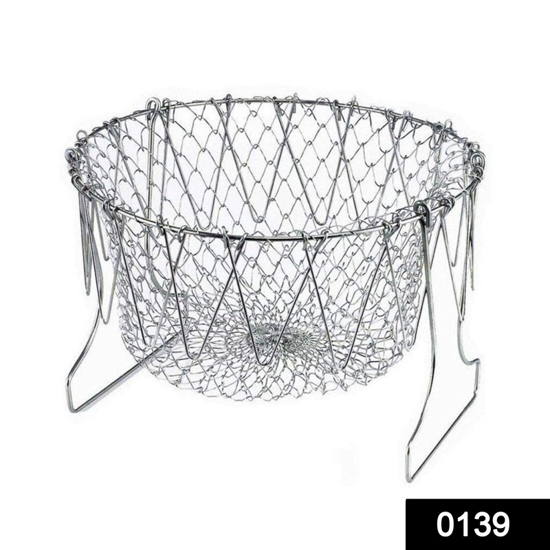 139 Foldable Strainer Chef Basket