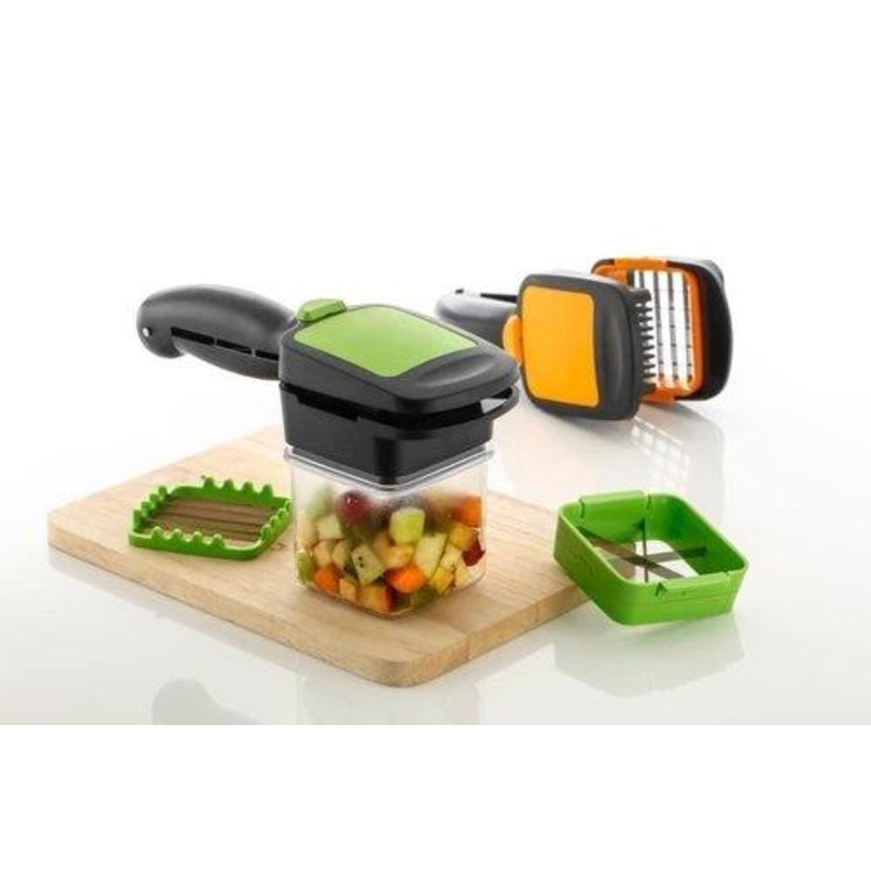 2152 Premium Vegetable Dicer Multi Chopper Set 5 in 1 Cutting Blades