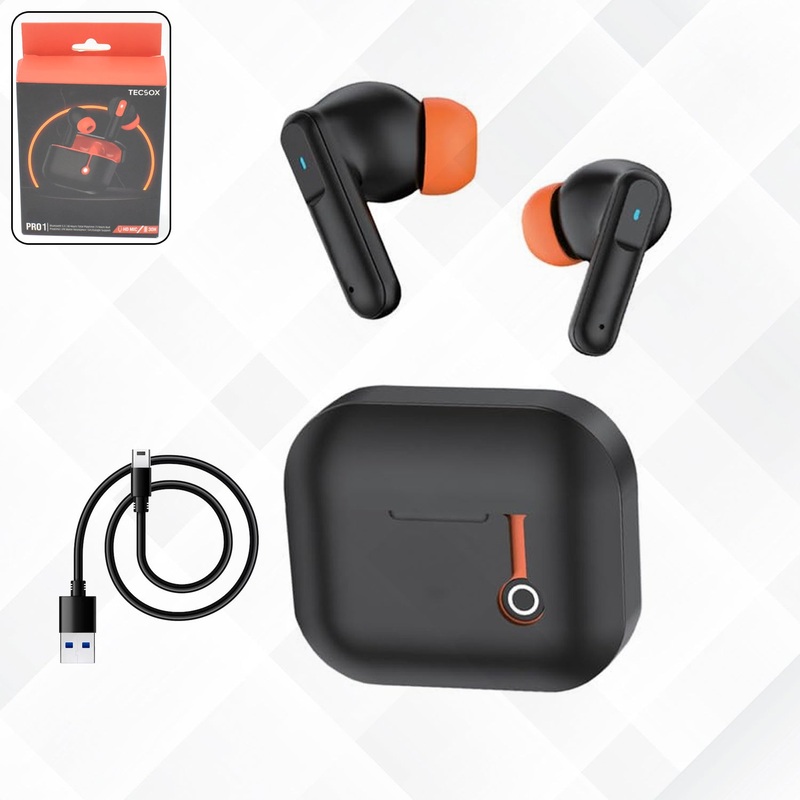 Pro 1 Truly Wireless Earbuds – 30 Hours Playtime (1 Pc)