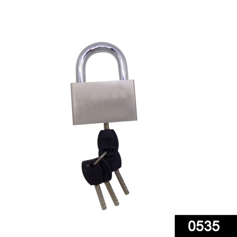 0535 Shackle Padlock With Keys 70 mm