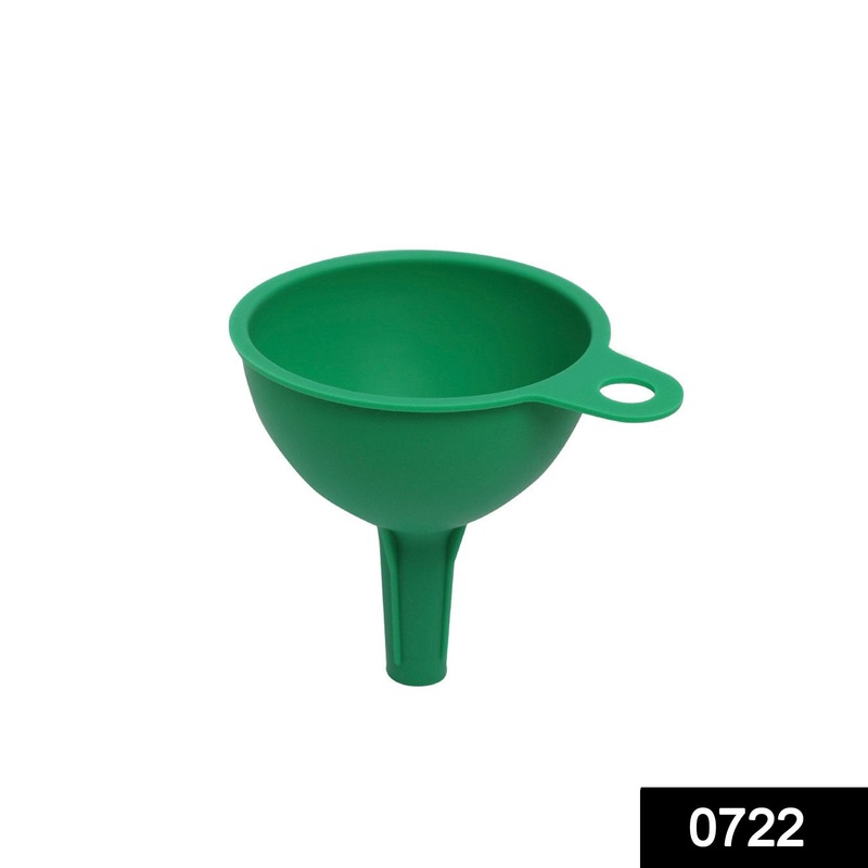 0722 Silicone Funnel For Pouring Oil, Sauce, Water, Juice And Small Food-Grains
