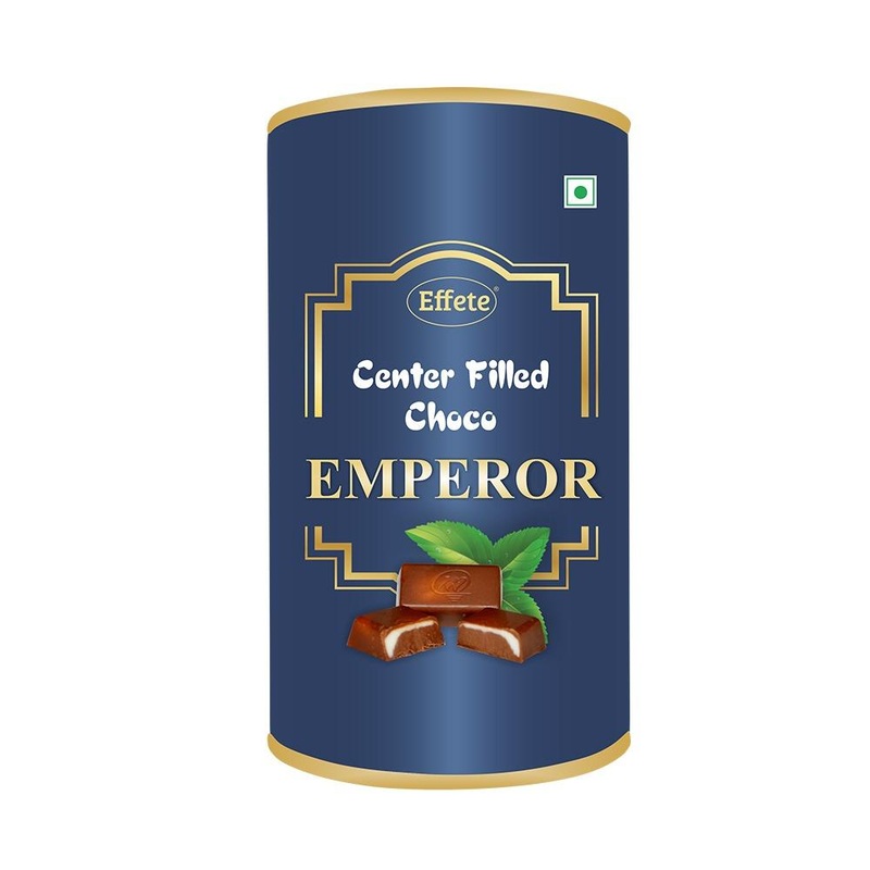 1007 Effete Emperor Center Filled Choco (32 Units, 245 gm) (Blue)