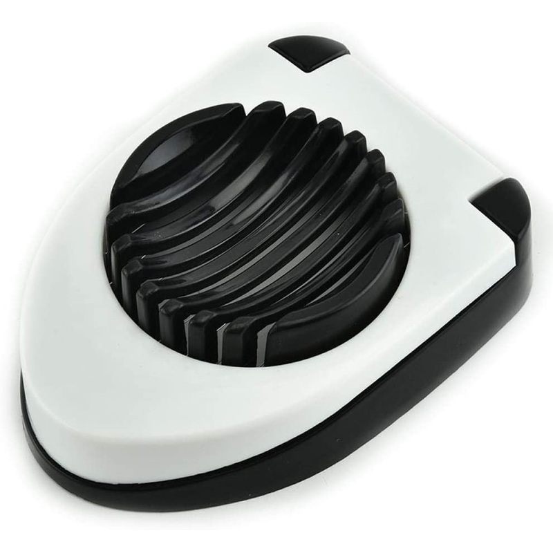 2129 Oval Shape Plastic Multi Purpose Egg Cutter/Slicer with Stainless Steel Wires
