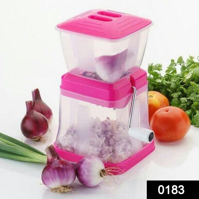 0183 _Big Onion & Chilly Cutter Vegetable Chopper (Multicolor)