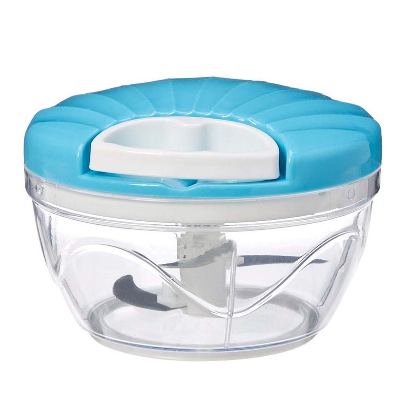 2014_Vegetable Handy Chopper with 3 Blades, 550 ml (Multicolor)