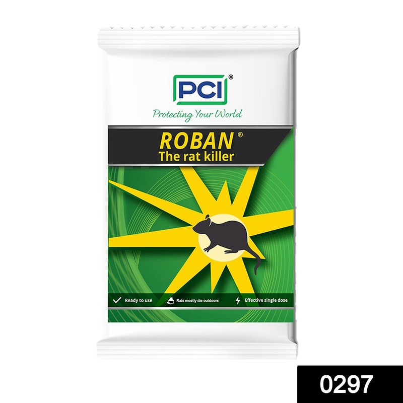 297 100gm PCI Roban the Rat Killer (Brown) BIG