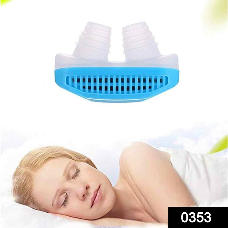 353 – 2 in 1 Anti Snoring and Air Purifier Nose Clip for Prevent Snoring and Comfortable Sleep