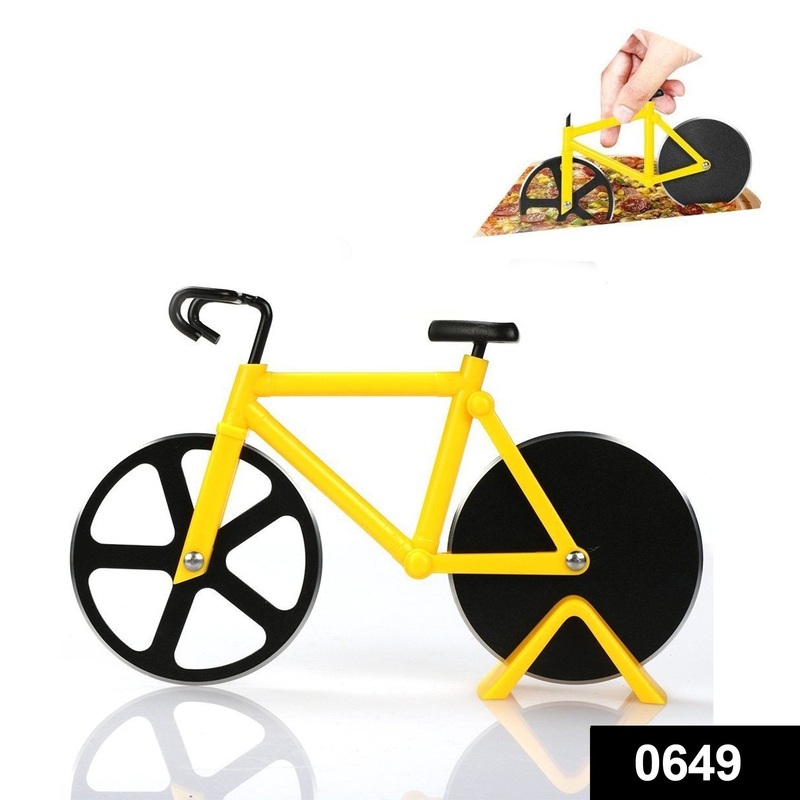 649 stainless steel Bicycle shape Pizza cutter