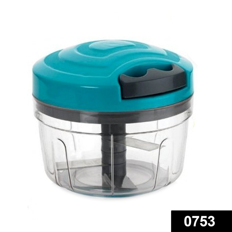 753_Manual Food Chopper, Compact & Powerful Hand Held Vegetable Chopper/Blender