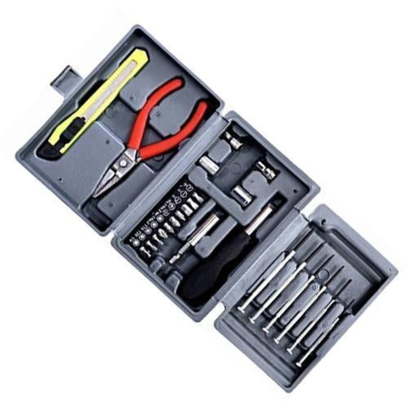 0445 Steel Screw Driver, Cutter and Pliers Set
