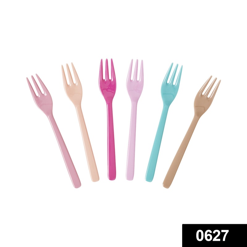 0627 Kids Forks Set (Random Color, 10 pcs)
