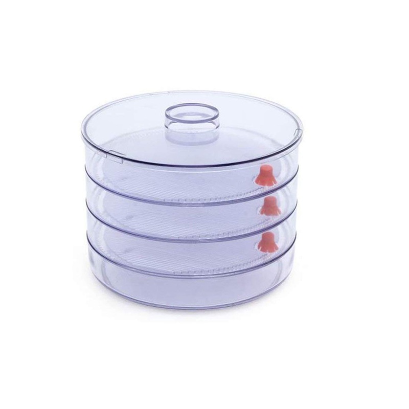 070 Plastic 4 Compartment Sprout Maker, White