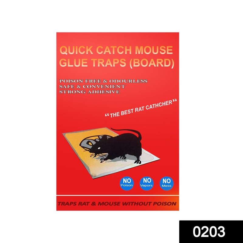 203 Red Mice Glue Traps (1pc)