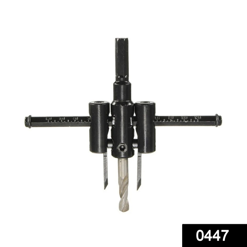 447 Adjustable Circle Hole Saw Drill Bit Cutter