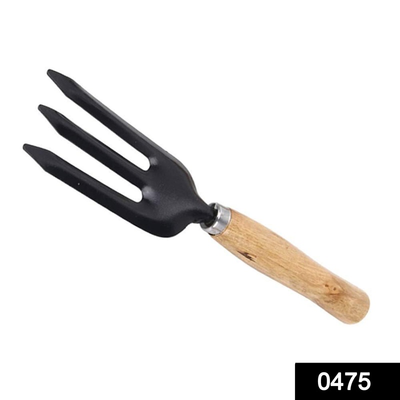 475 Hand Weeding Fork (Steel, Black)