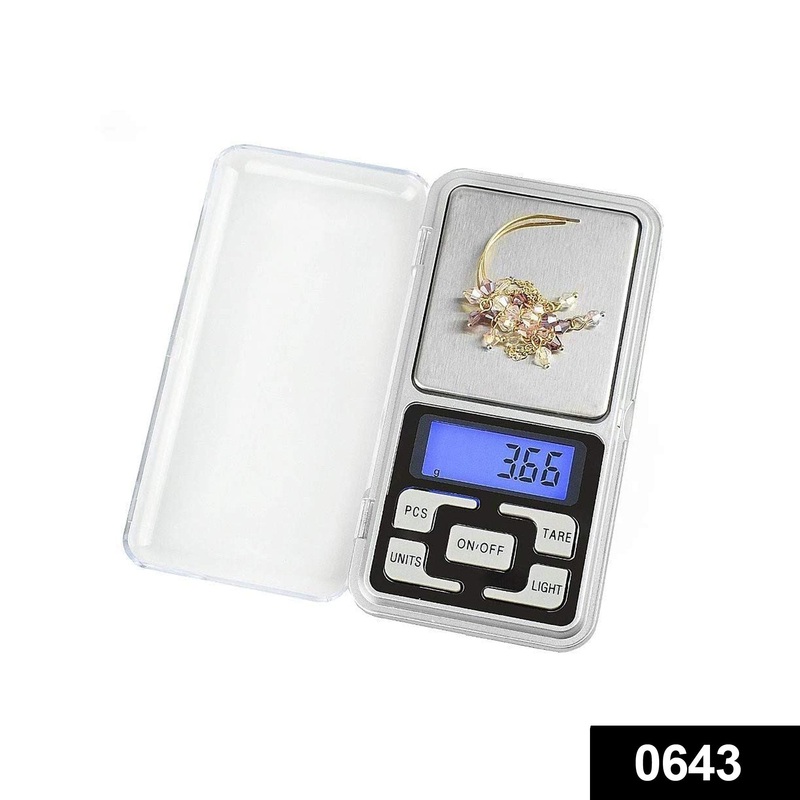 643 Multipurpose (MH-200) LCD Screen Digital Electronic Portable Mini Pocket Scale(Weighing Scale), 200g