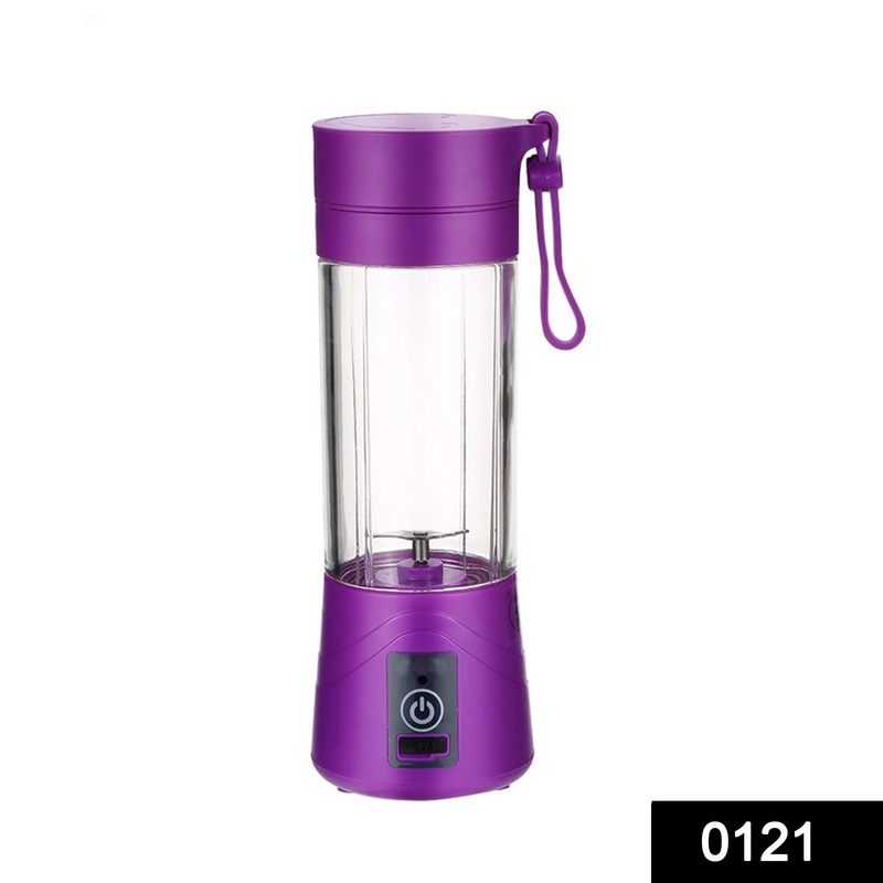 0121 Portable USB Electric Juicer – 2 Blades (Protein Shaker)