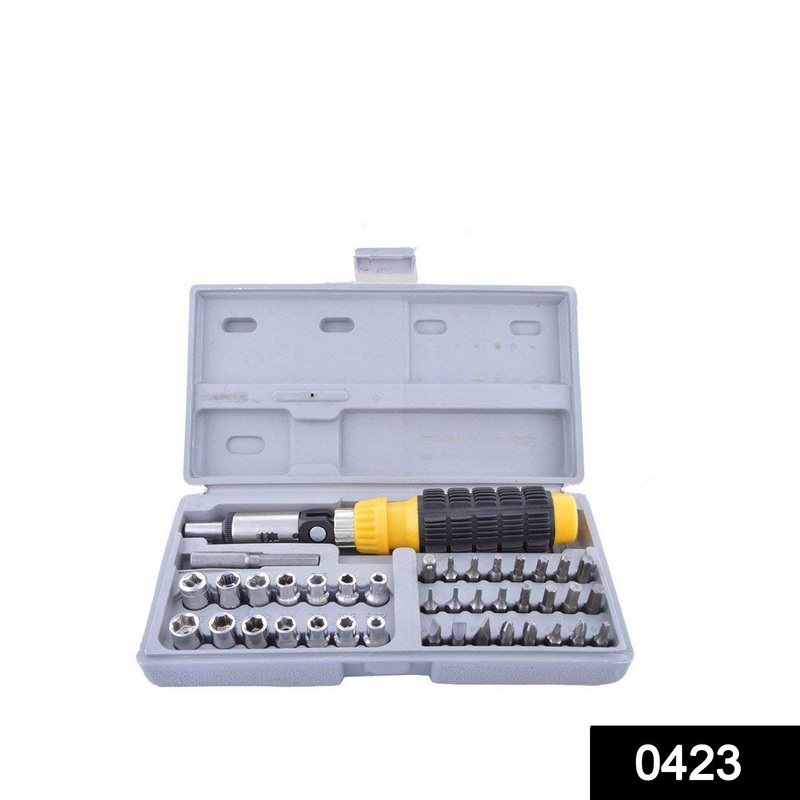 0423 Socket and Screwdriver Tool Kit Accessories (41 pcs)