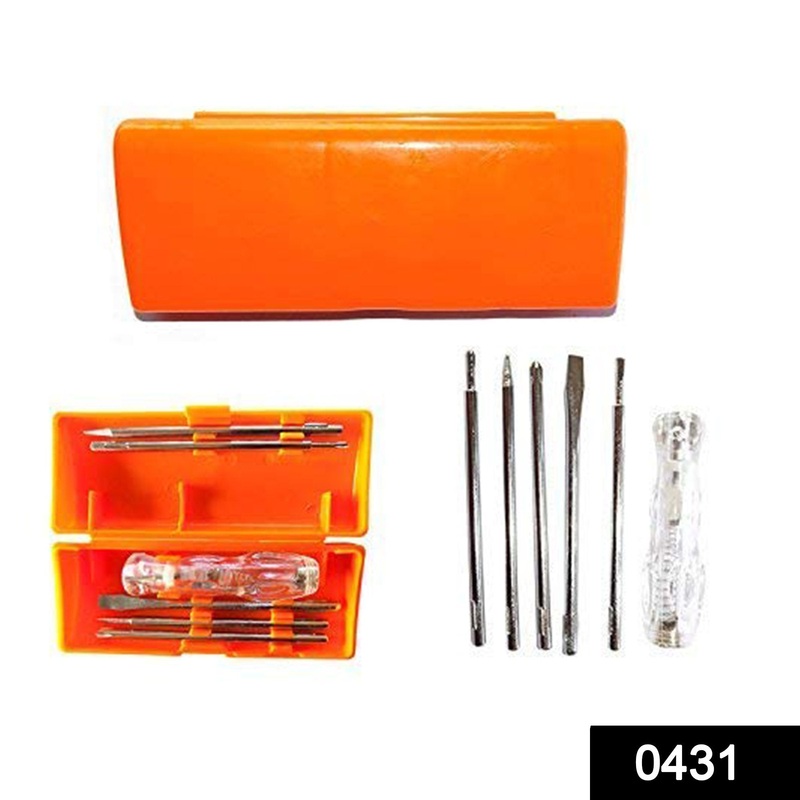 0431 Stainless Steel 5 In 1 Screwdriver Kit