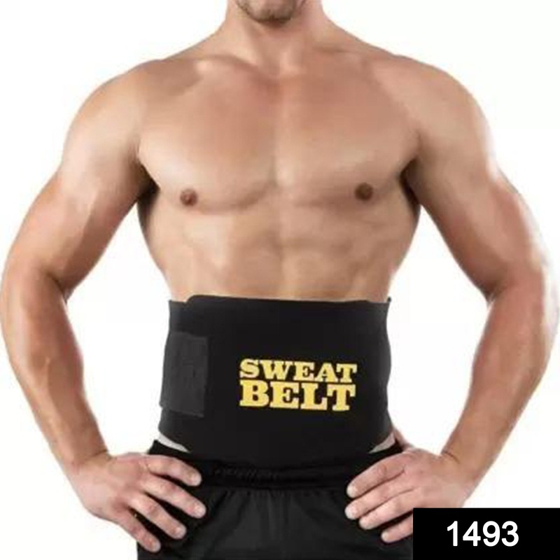 1493 Sweat Slim Belt for Men and Women Non-Tearable Neoprene Body Shaper