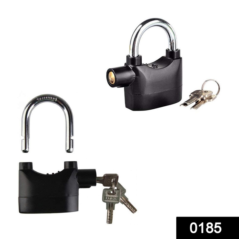 185 Anti Theft Security Pad Lock with Smart Alarm