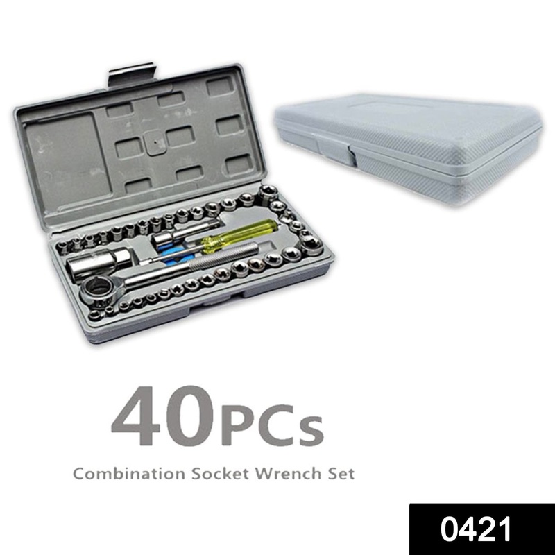 421 Socket Combination Toolkit (40 pcs)