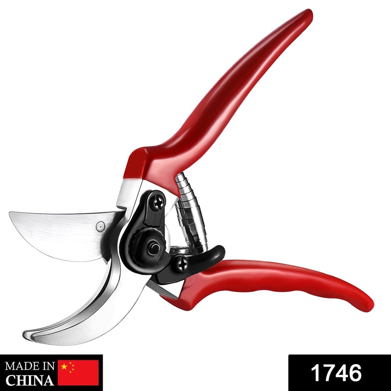1746 Garden Sharp Cutter Pruners Scissor with grip-handle