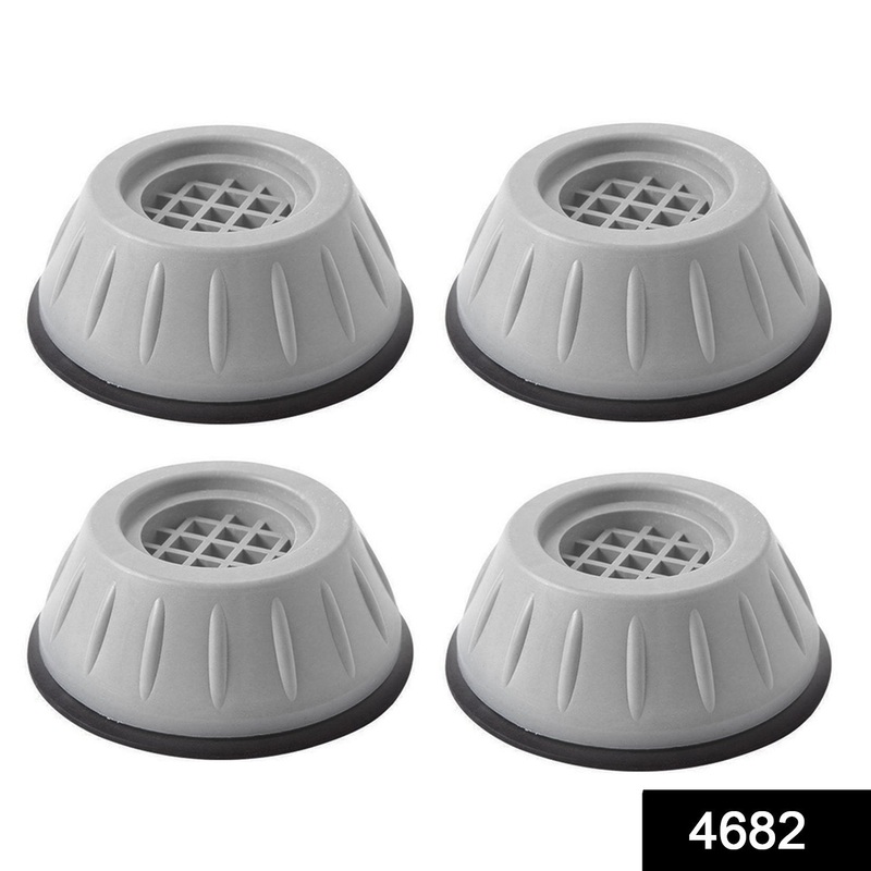 4682 Washer Dryer Anti Vibration Pads with Suction Cup Feet