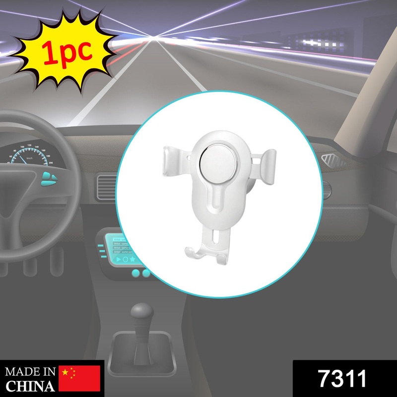 7311 Car Air Vent Mobile Holder White color